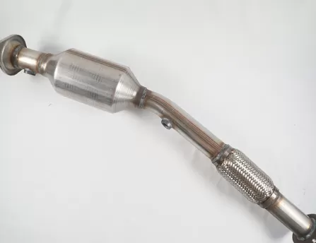 Three-Way Catalytic Muffler - Front Section, Single Hole (up to standard)