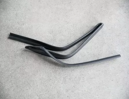 Glass mud tank rear left CS35