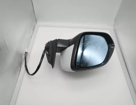 Reversing mirror left 13 lines - white blue mirror  F7